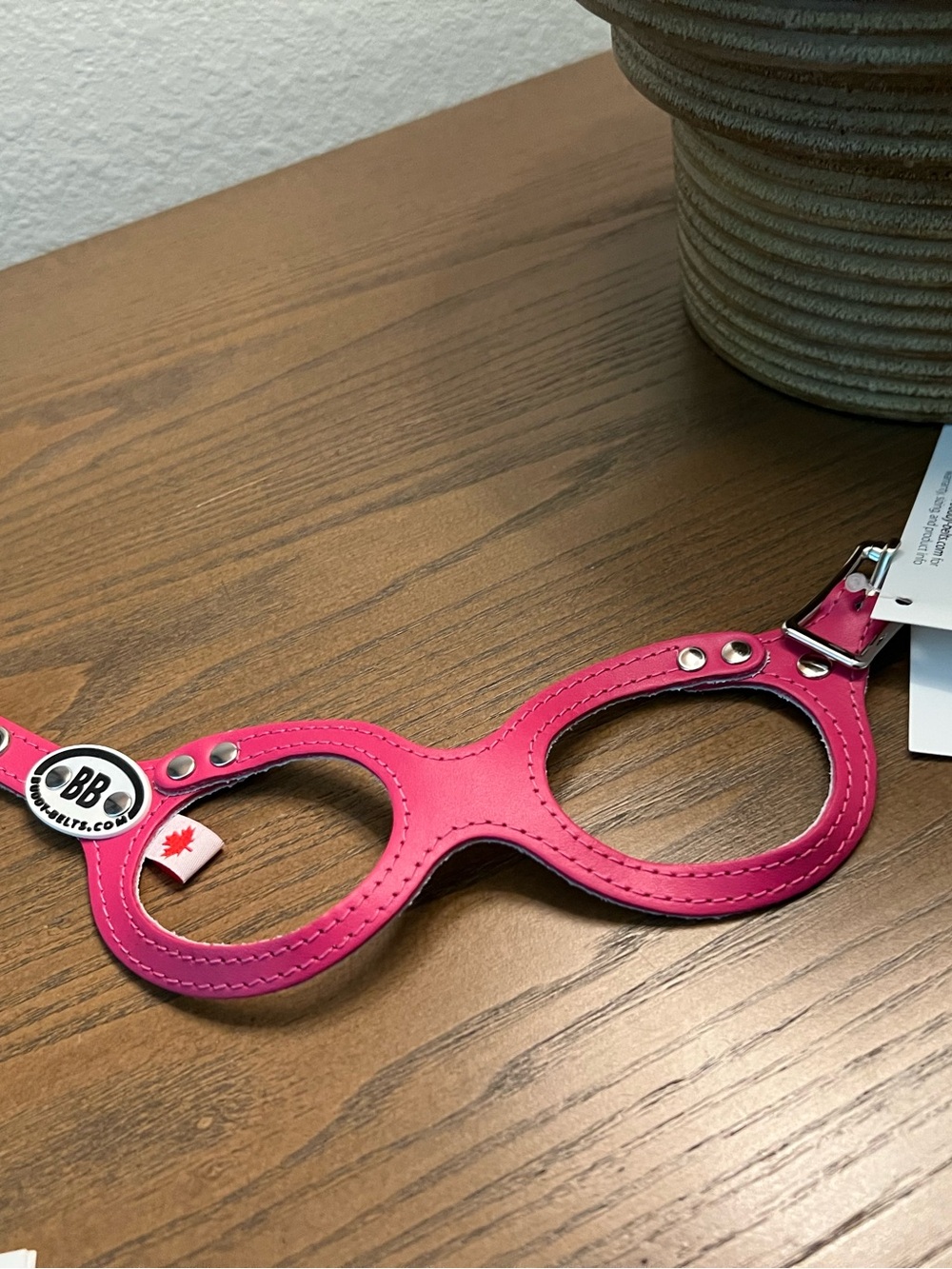 Buddy Belt Imperial Pink Size 2 NWT